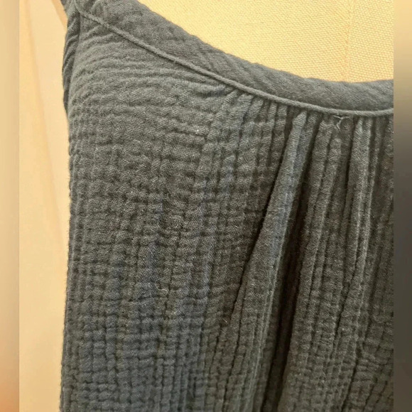 Marine Layer Women’s Jude Flutter Sleeve Tank Black Size XS - X-Large - NWT - Picture 2 of 5